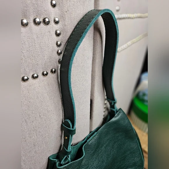 Portland Leather Goods Large Olivia Forrest Green - Picture 14 of 16